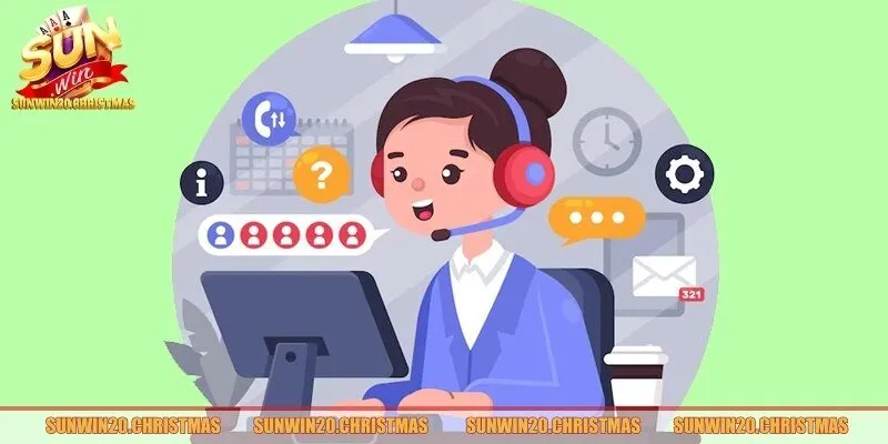 Hỗ trợ khách hàng mọi thắc mắc khi tham gia