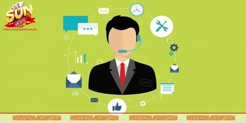 Gửi email hỗ trợ để liên hệ SUNWIN